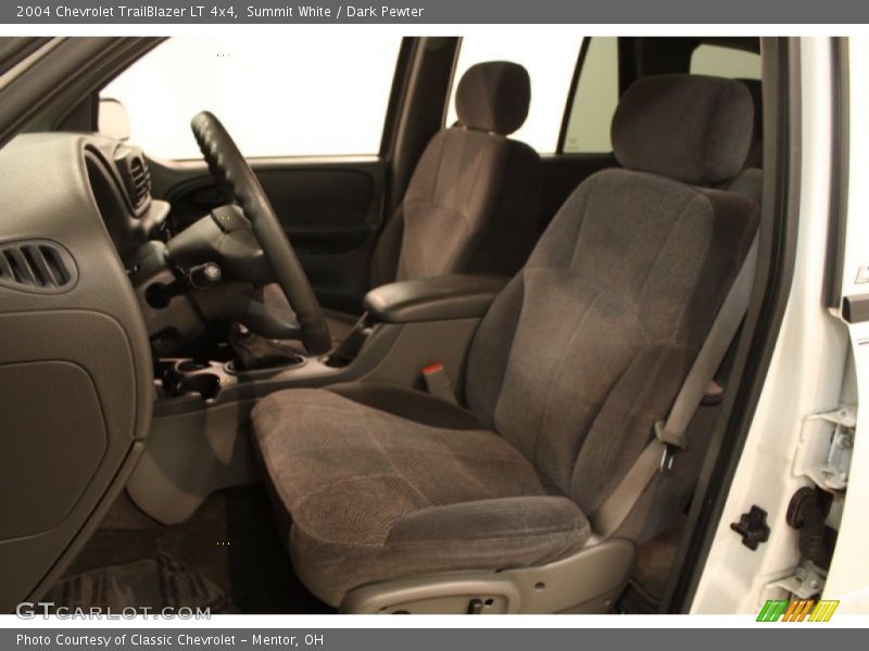 Summit White / Dark Pewter 2004 Chevrolet TrailBlazer LT 4x4