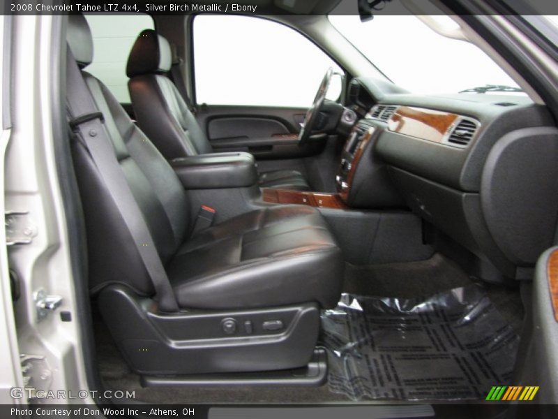 Silver Birch Metallic / Ebony 2008 Chevrolet Tahoe LTZ 4x4