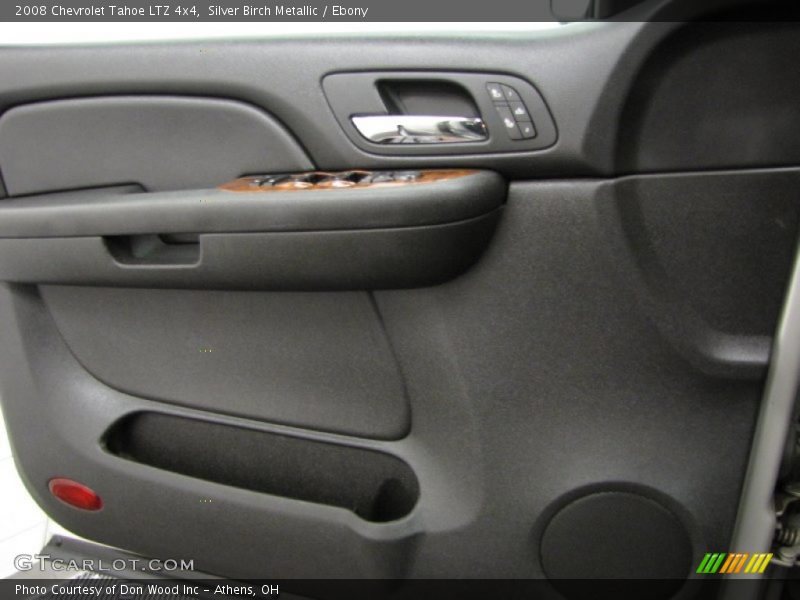 Silver Birch Metallic / Ebony 2008 Chevrolet Tahoe LTZ 4x4