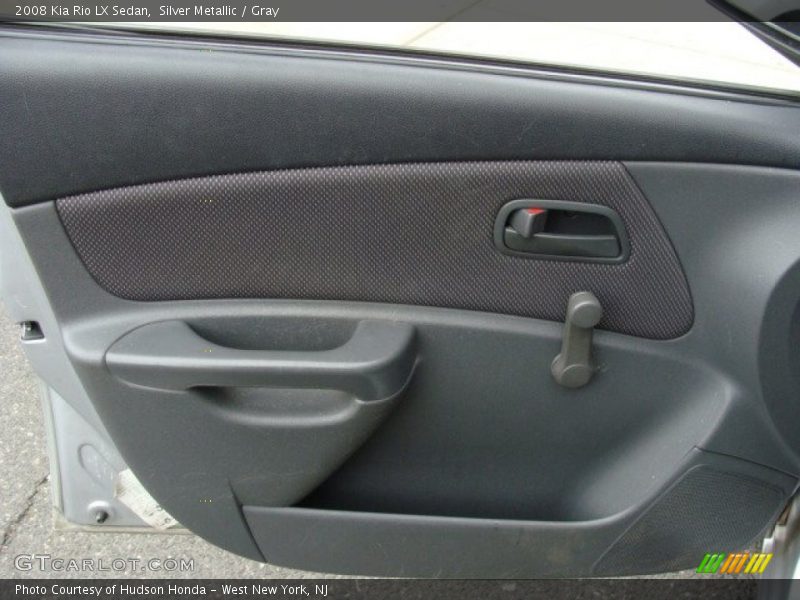 Silver Metallic / Gray 2008 Kia Rio LX Sedan