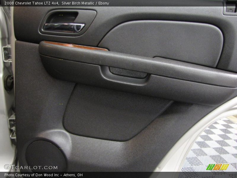 Silver Birch Metallic / Ebony 2008 Chevrolet Tahoe LTZ 4x4
