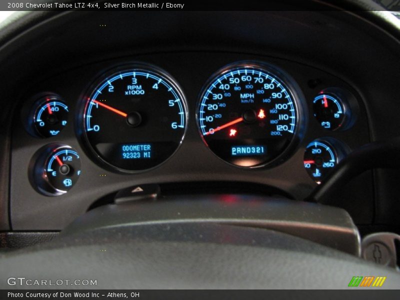  2008 Tahoe LTZ 4x4 LTZ 4x4 Gauges