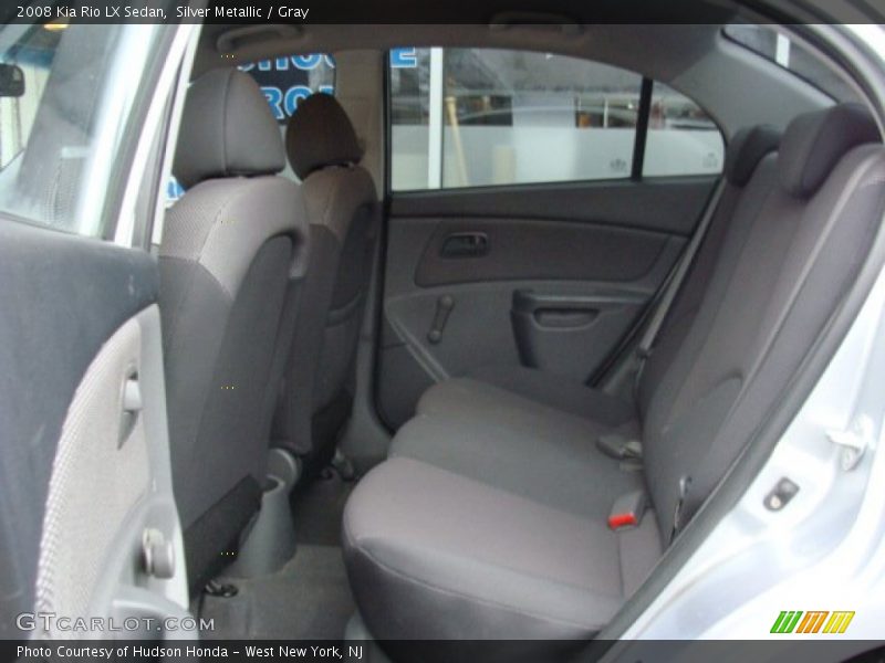 Silver Metallic / Gray 2008 Kia Rio LX Sedan