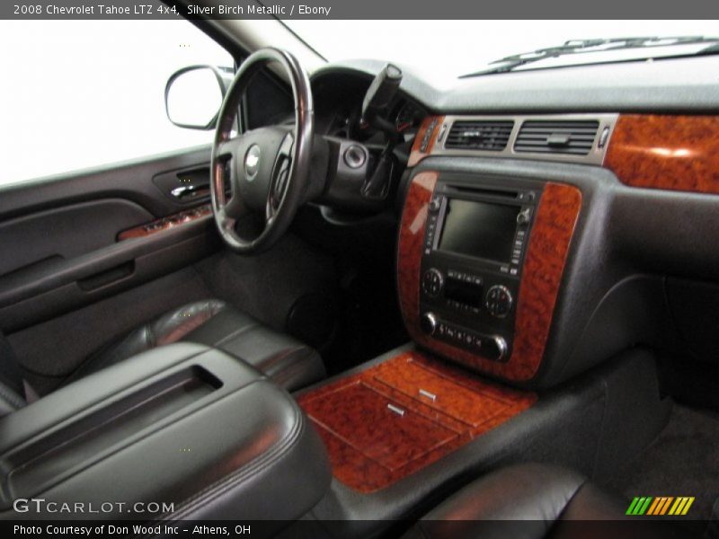 Silver Birch Metallic / Ebony 2008 Chevrolet Tahoe LTZ 4x4