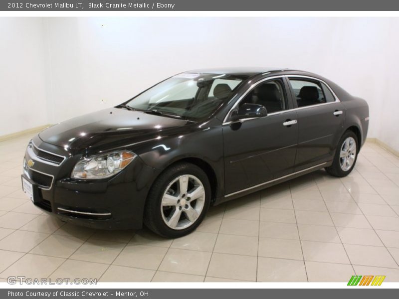 Black Granite Metallic / Ebony 2012 Chevrolet Malibu LT