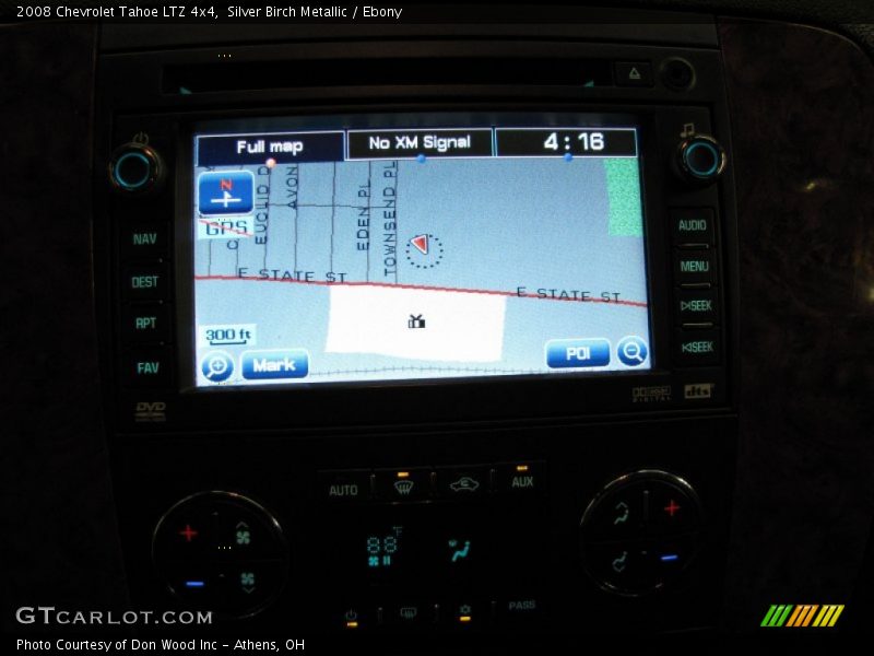 Silver Birch Metallic / Ebony 2008 Chevrolet Tahoe LTZ 4x4