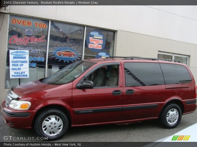Medium Redfire Metallic / Medium Gray 2002 Chevrolet Venture