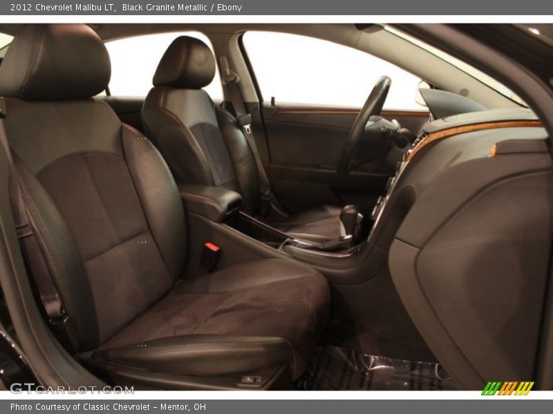 Black Granite Metallic / Ebony 2012 Chevrolet Malibu LT