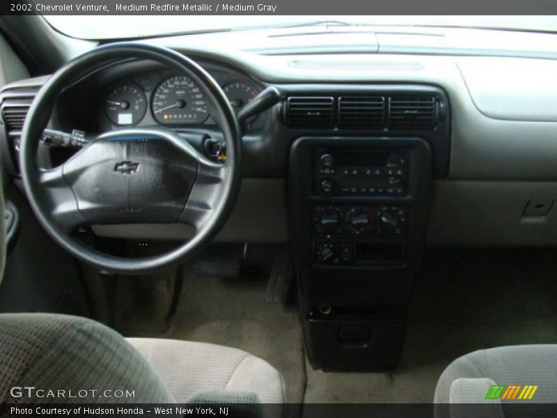 Medium Redfire Metallic / Medium Gray 2002 Chevrolet Venture
