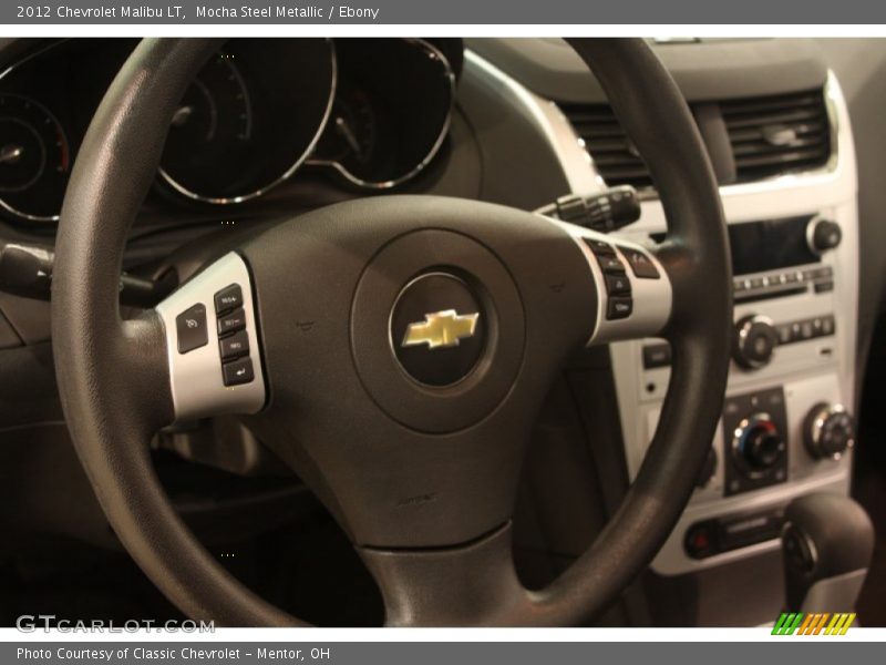 Mocha Steel Metallic / Ebony 2012 Chevrolet Malibu LT