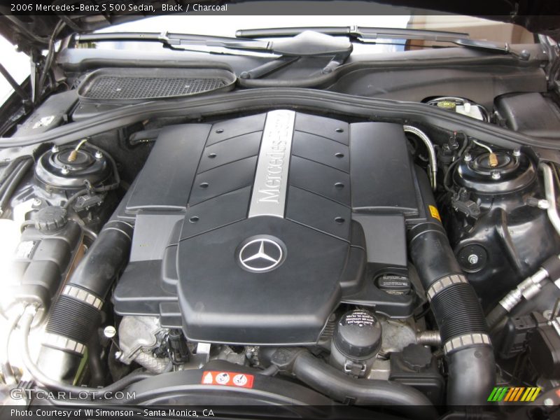  2006 S 500 Sedan Engine - 5.0 Liter SOHC 24-Valve V8