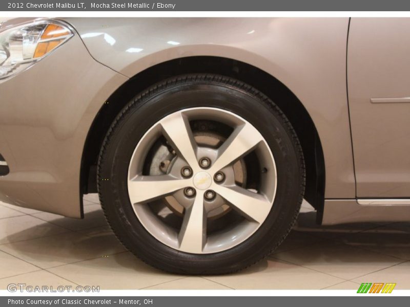 Mocha Steel Metallic / Ebony 2012 Chevrolet Malibu LT
