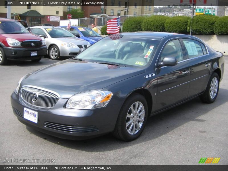 Cyber Gray Metallic / Cocoa/Shale 2009 Buick Lucerne CXL