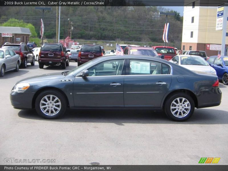 Cyber Gray Metallic / Cocoa/Shale 2009 Buick Lucerne CXL