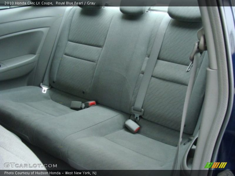 Royal Blue Pearl / Gray 2010 Honda Civic LX Coupe