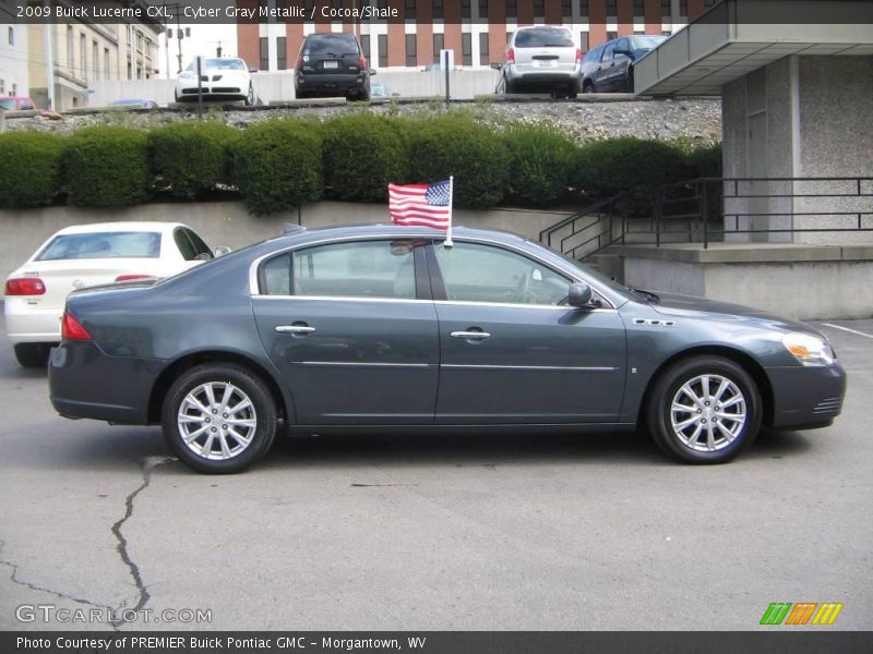 Cyber Gray Metallic / Cocoa/Shale 2009 Buick Lucerne CXL