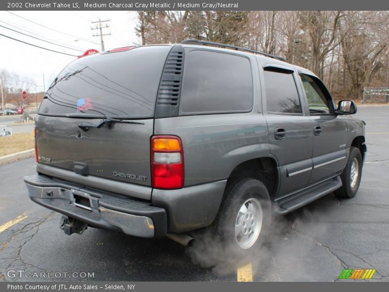 Medium Charcoal Gray Metallic / Medium Gray/Neutral 2002 Chevrolet Tahoe LS