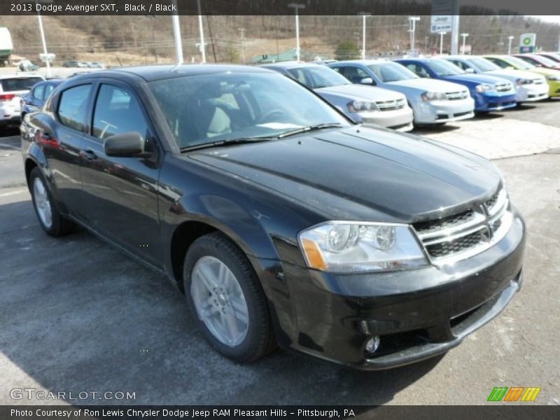 Black / Black 2013 Dodge Avenger SXT
