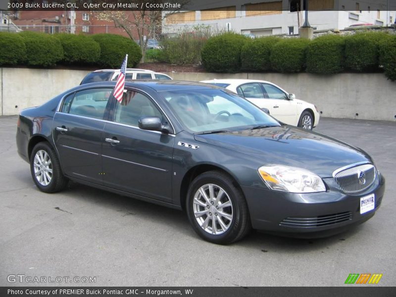 Cyber Gray Metallic / Cocoa/Shale 2009 Buick Lucerne CXL