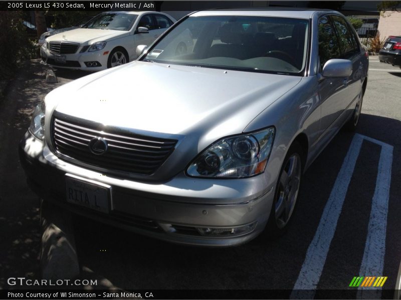 Mercury Metallic / Ash 2005 Lexus LS 430 Sedan