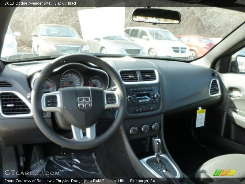Black / Black 2013 Dodge Avenger SXT