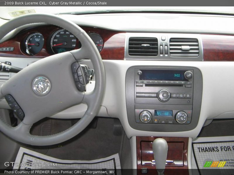 Cyber Gray Metallic / Cocoa/Shale 2009 Buick Lucerne CXL