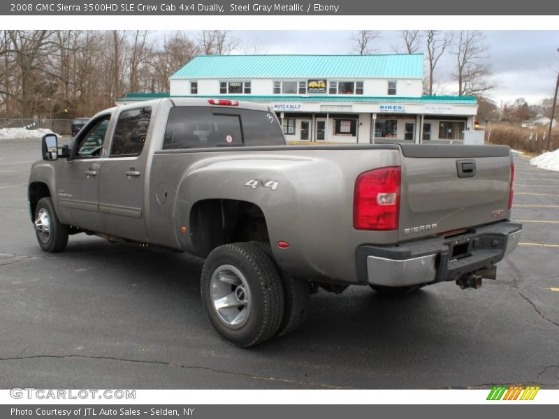  2008 Sierra 3500HD SLE Crew Cab 4x4 Dually Steel Gray Metallic