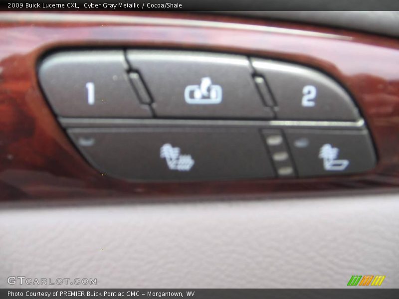 Cyber Gray Metallic / Cocoa/Shale 2009 Buick Lucerne CXL