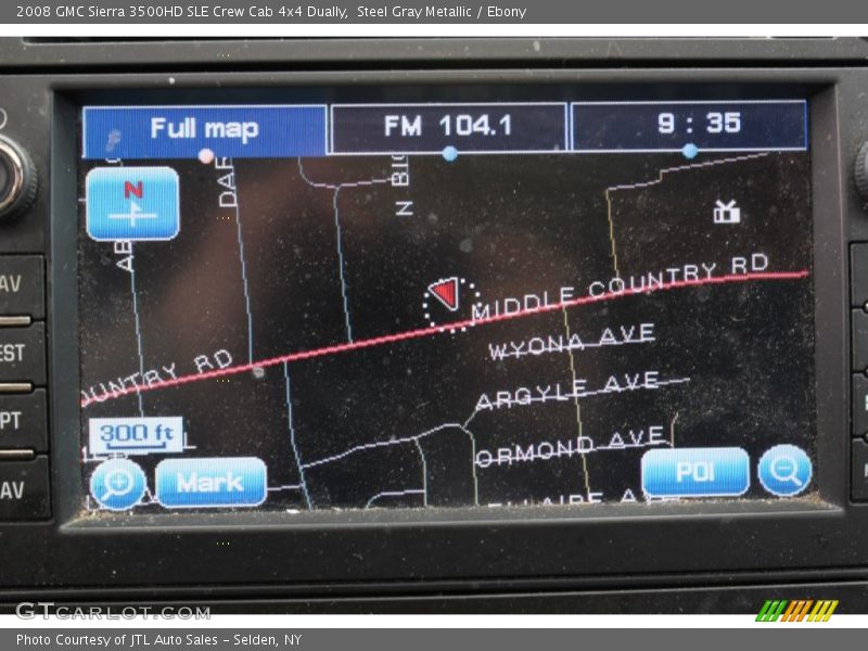 Navigation of 2008 Sierra 3500HD SLE Crew Cab 4x4 Dually