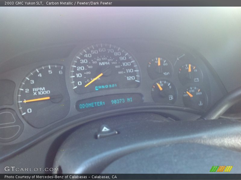 Carbon Metallic / Pewter/Dark Pewter 2003 GMC Yukon SLT