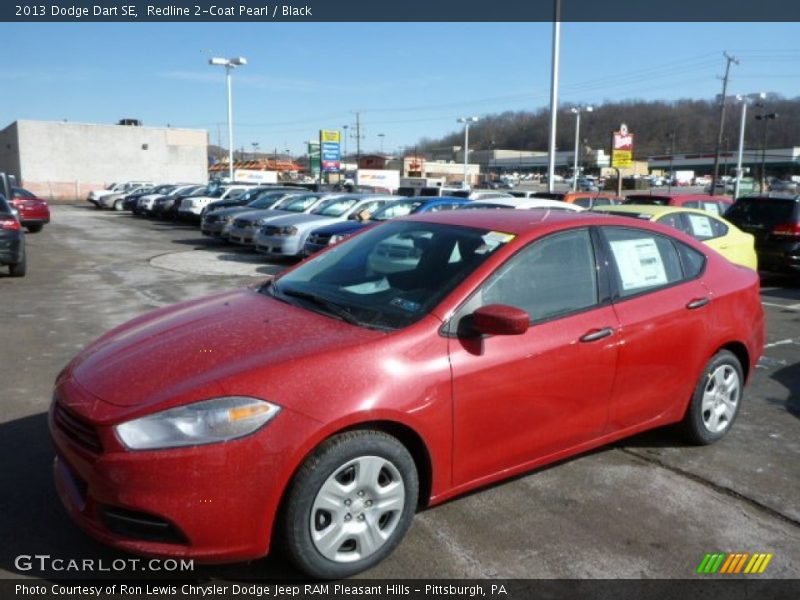 Redline 2-Coat Pearl / Black 2013 Dodge Dart SE