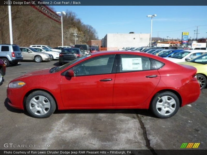 Redline 2-Coat Pearl / Black 2013 Dodge Dart SE