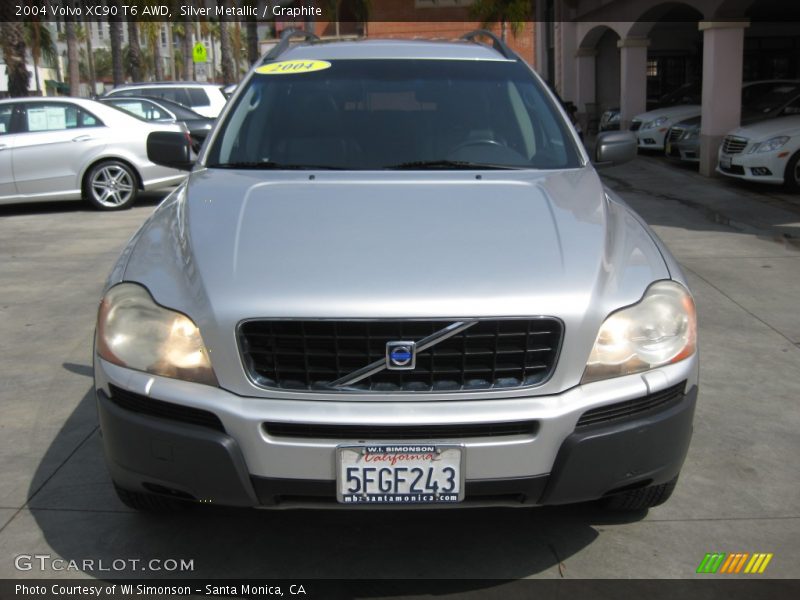 Silver Metallic / Graphite 2004 Volvo XC90 T6 AWD