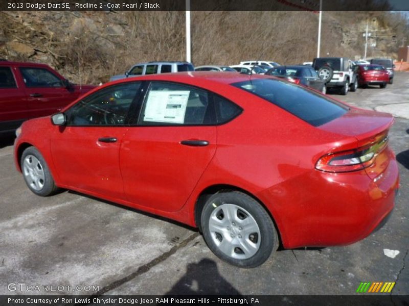 Redline 2-Coat Pearl / Black 2013 Dodge Dart SE