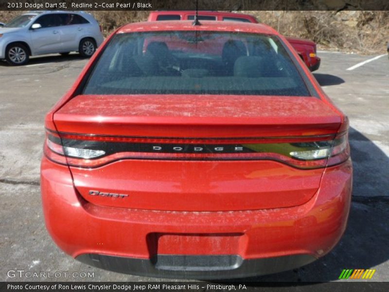 Redline 2-Coat Pearl / Black 2013 Dodge Dart SE