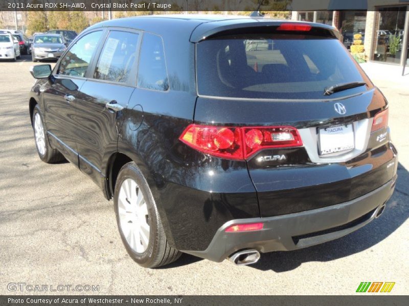 Crystal Black Pearl / Taupe 2011 Acura RDX SH-AWD