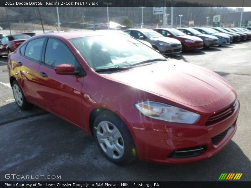 Redline 2-Coat Pearl / Black 2013 Dodge Dart SE