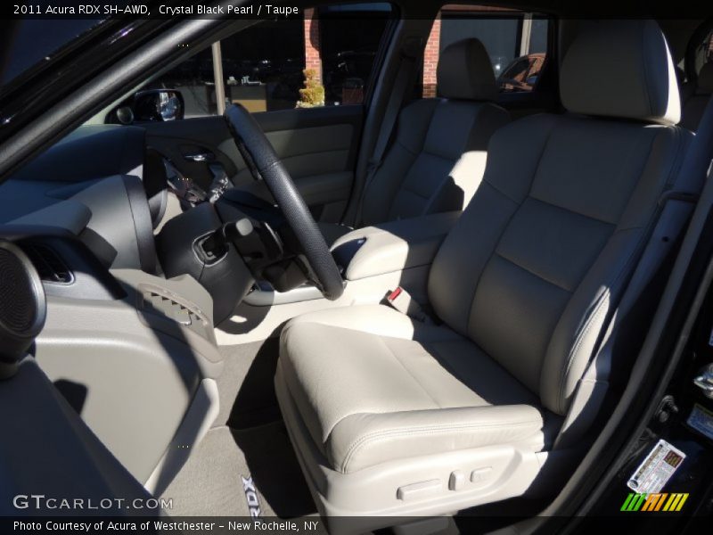 Crystal Black Pearl / Taupe 2011 Acura RDX SH-AWD