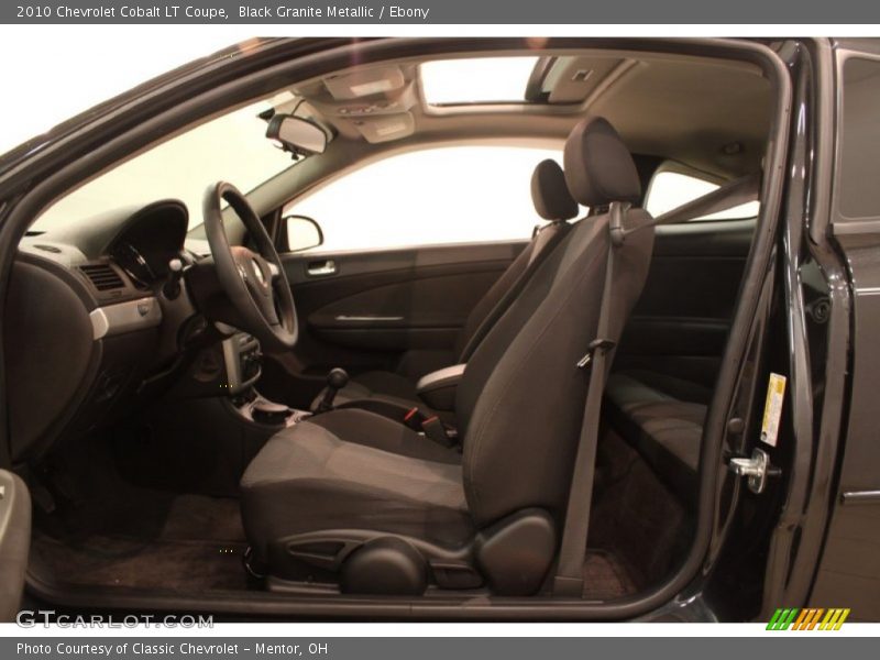 Black Granite Metallic / Ebony 2010 Chevrolet Cobalt LT Coupe
