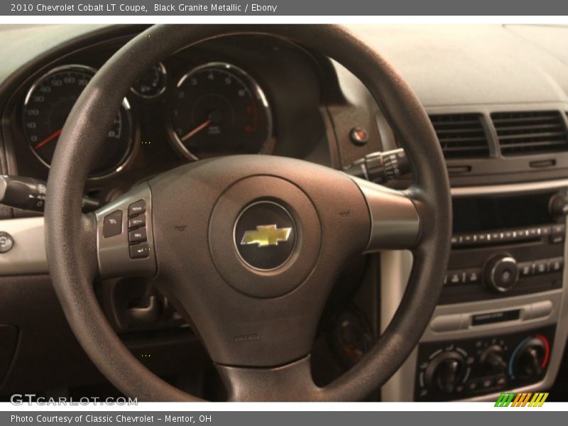Black Granite Metallic / Ebony 2010 Chevrolet Cobalt LT Coupe
