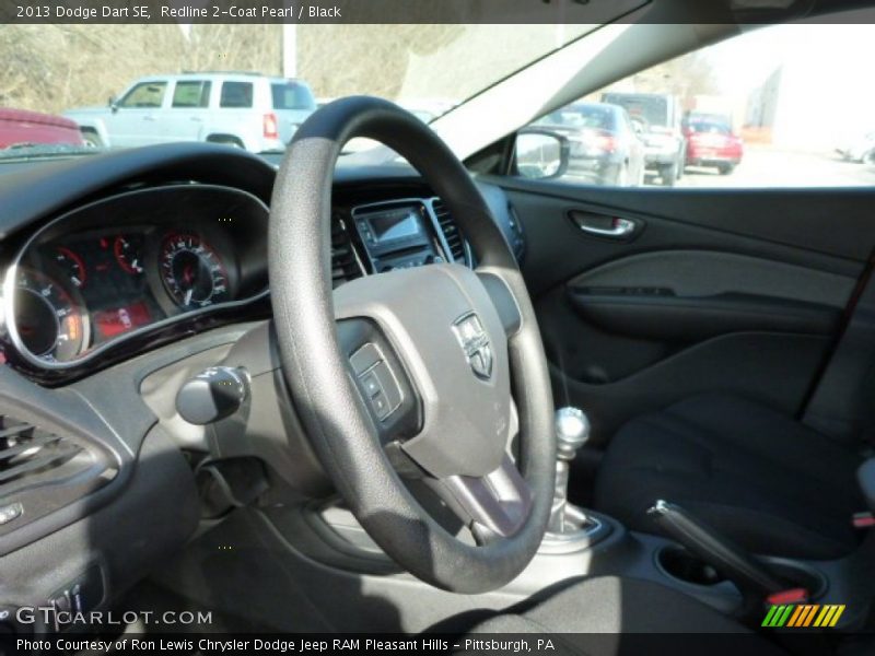 Redline 2-Coat Pearl / Black 2013 Dodge Dart SE