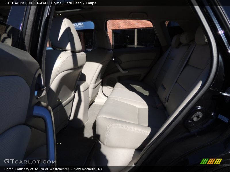 Crystal Black Pearl / Taupe 2011 Acura RDX SH-AWD