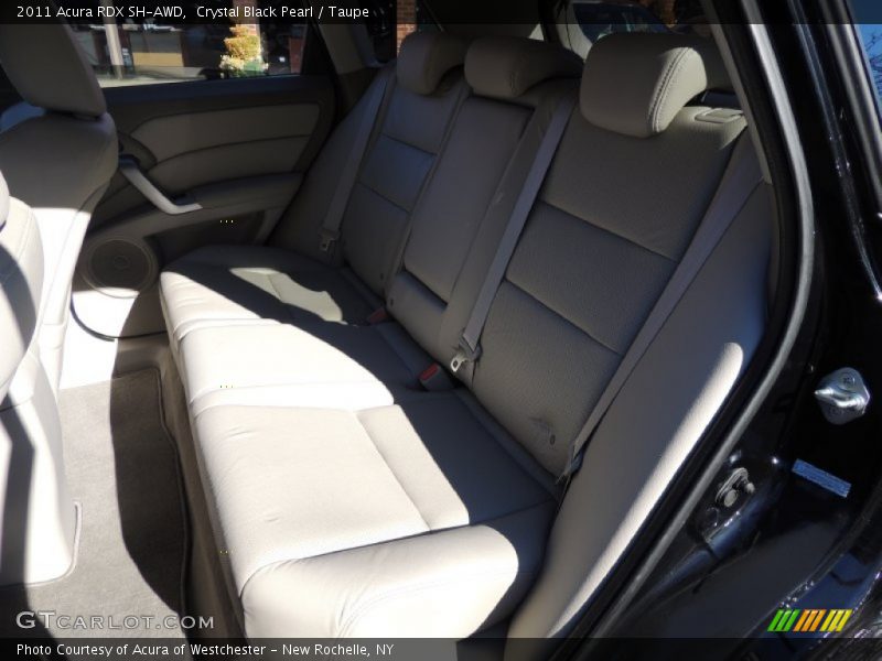 Crystal Black Pearl / Taupe 2011 Acura RDX SH-AWD