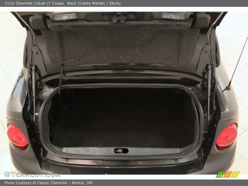  2010 Cobalt LT Coupe Trunk