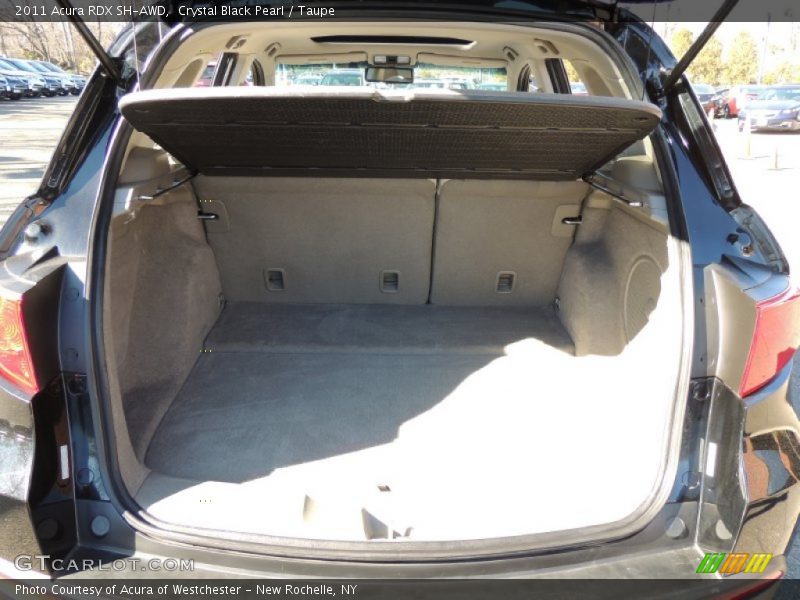 Crystal Black Pearl / Taupe 2011 Acura RDX SH-AWD