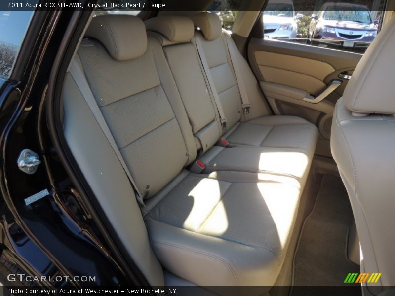 Crystal Black Pearl / Taupe 2011 Acura RDX SH-AWD