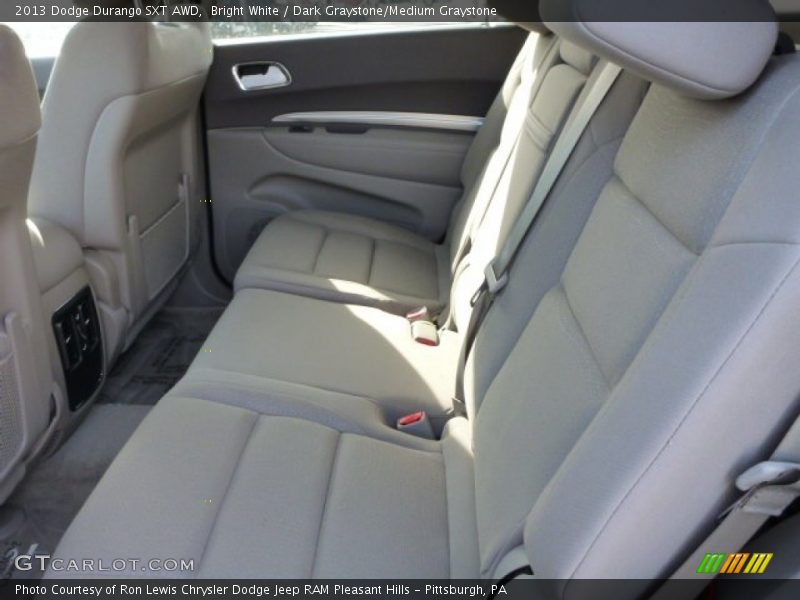 Bright White / Dark Graystone/Medium Graystone 2013 Dodge Durango SXT AWD