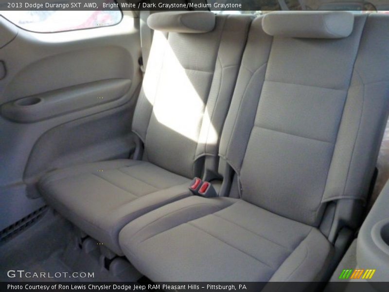 Bright White / Dark Graystone/Medium Graystone 2013 Dodge Durango SXT AWD