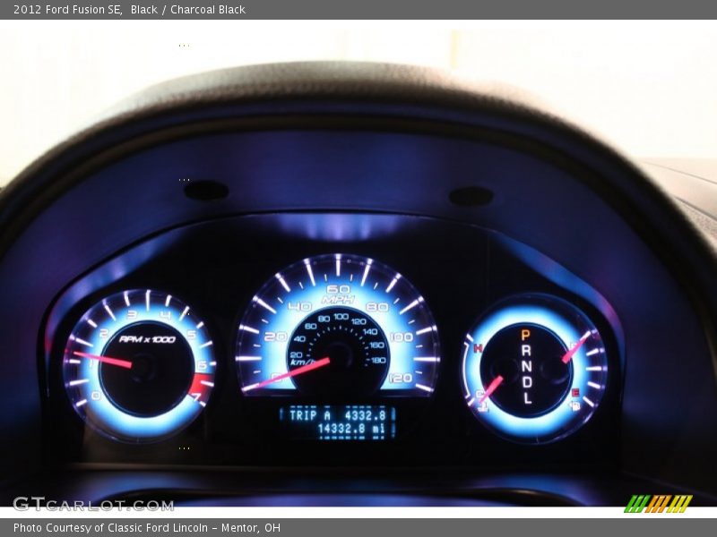  2012 Fusion SE SE Gauges