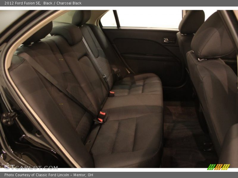 Black / Charcoal Black 2012 Ford Fusion SE